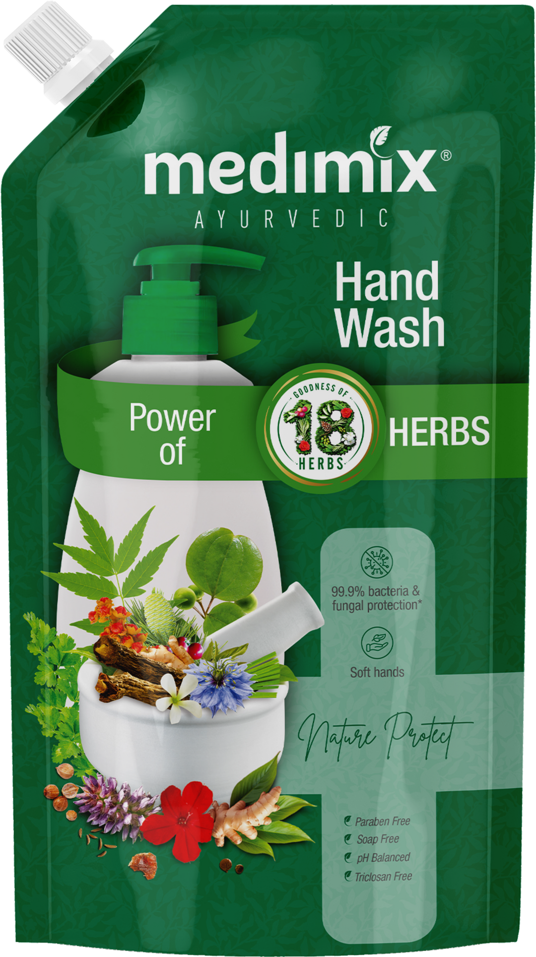 Nature Protect Hand Wash with 18 herbs | Best Natural Hand wash