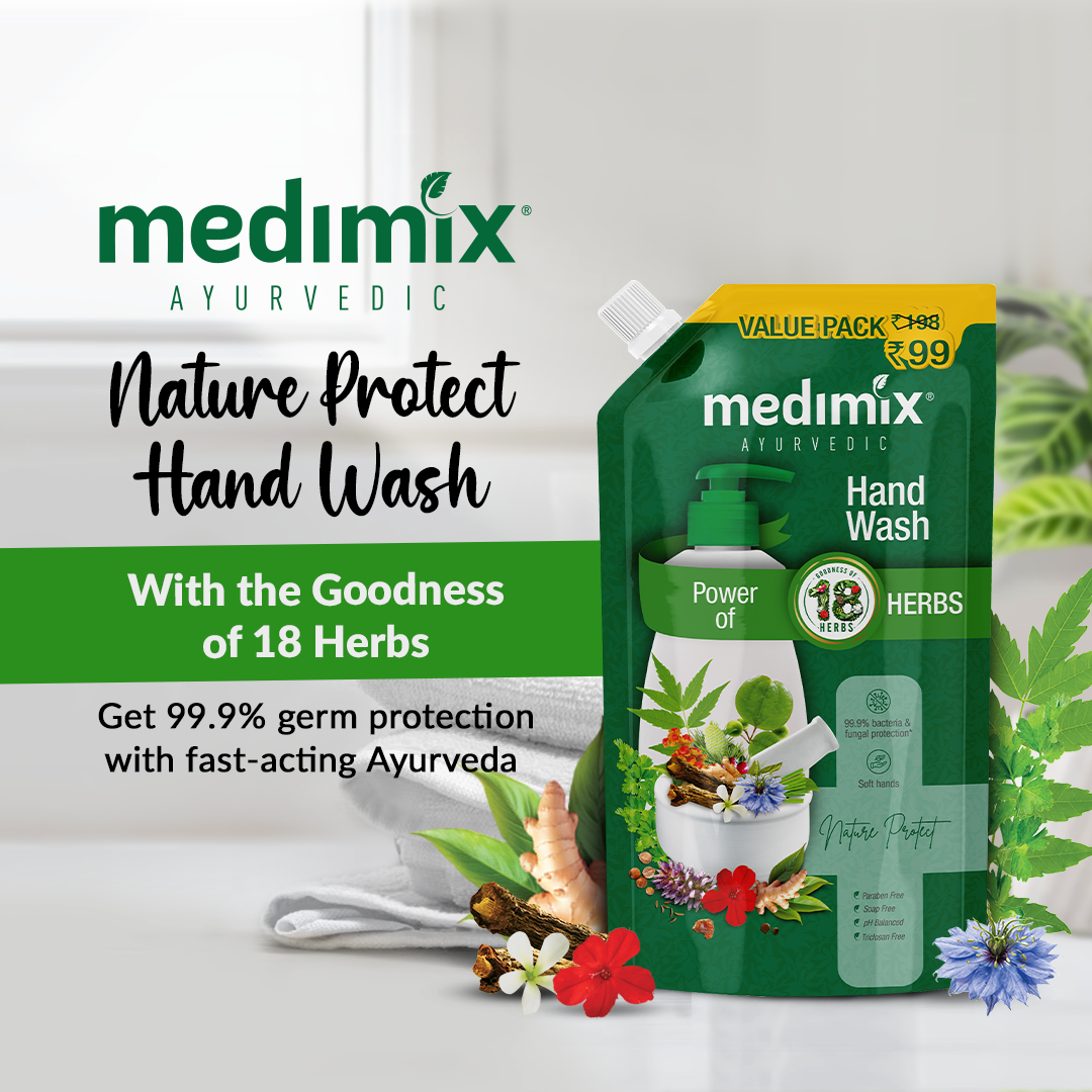 Nature Protect Hand Wash with 18 herbs | Best Natural Hand wash